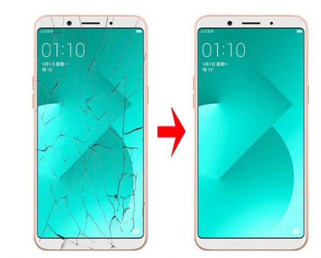 Thay ép kính Oppo A83 hàng chính hãng