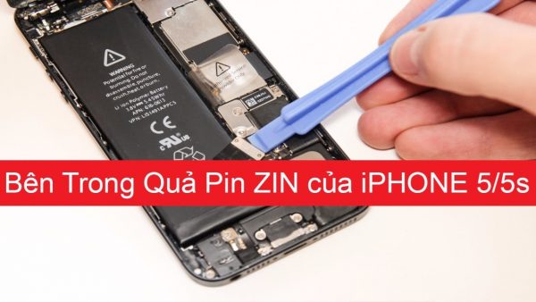 Thay Pin Iphone 5 hàng chuẩn xịn