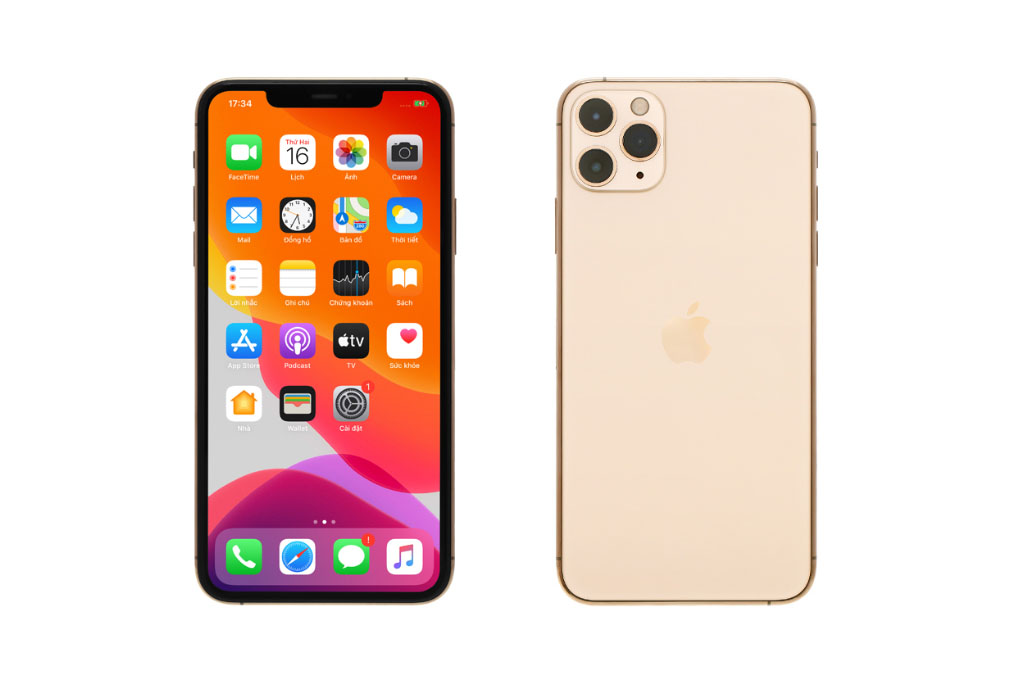 Điện thoại iPhone 11 Pro Max 256GB VN/A Vàng - Hàng chính hãng